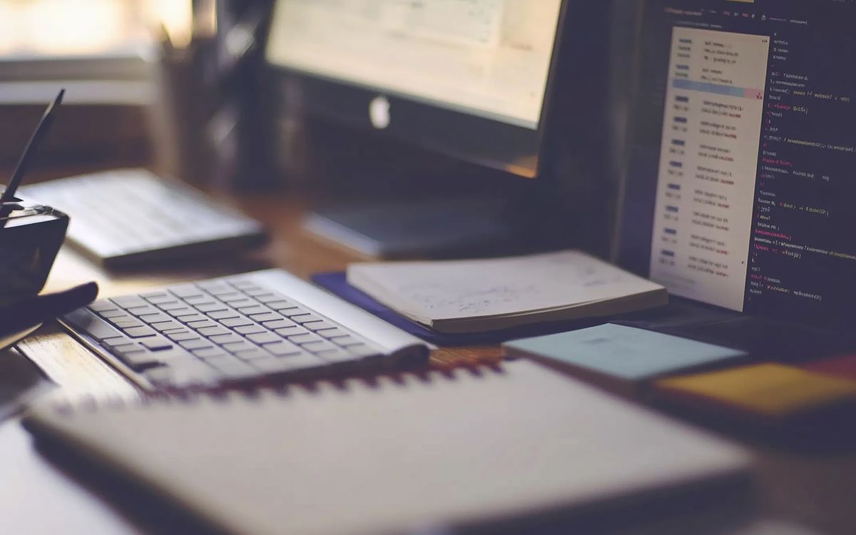 Technical workspace showing code review, documentation, and engineering notes